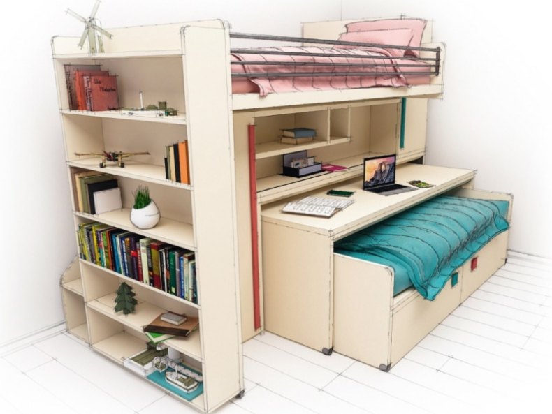 Многофункциональная Мебель Для Маленькой Квартиры