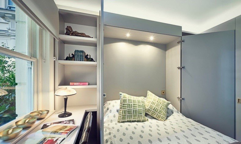 Дизайн маленьких комнат: основные принципы и красивые фото идей оформления спальни, детской, гостиной в частном доме или квартире