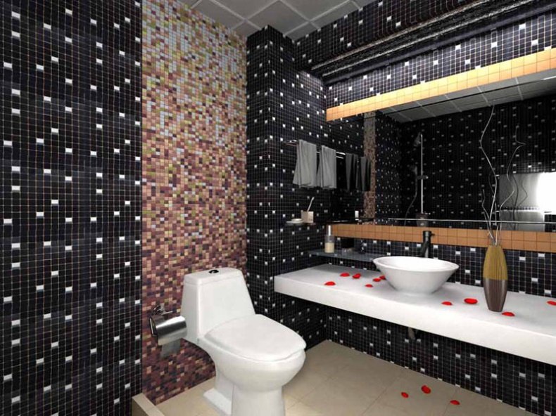 Плитка под мрамор для ванной комнаты: реальные фото-примеры по декорированию ванной, сочетанию и комбинированию стиля