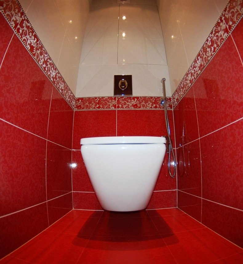 Плитка для ванной в современном стиле – фото дизайна интерьера